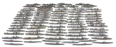 (84) WWII US Navy Wooden Recognition Ships