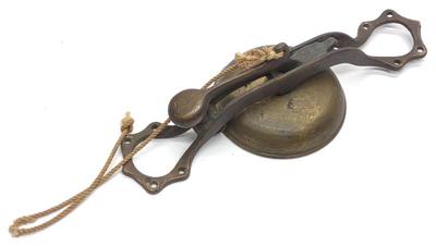 Antique Brass Trolley Bell
