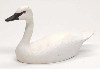 Pat Biddle Miniature Swan Decoy