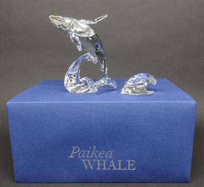 Swarovski Paikea Whale Crystal Figurine w/ Box