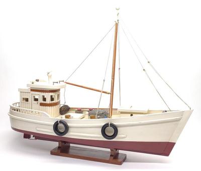 Chesapeake Bay Oyster Buy-Boat Scale Model Ship