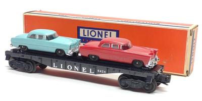 Lionel 6424 Automobile Flat Car Complete w/ Box