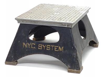 NYC System Railroad Conductors Step Box / Stool