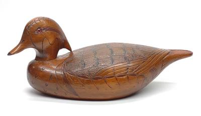 Victor J Malatesta (DE) Wood Duck Decoy