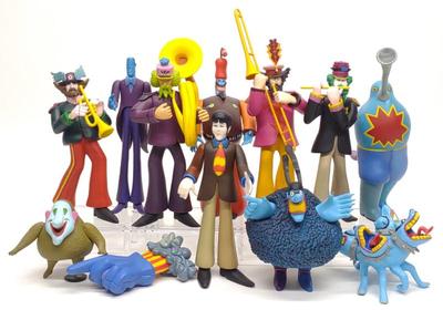 (12) McFarlane Toys The Beatles Action Figures