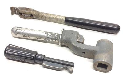 3 Railroad Locomotive Train Brake Handles/Reverser