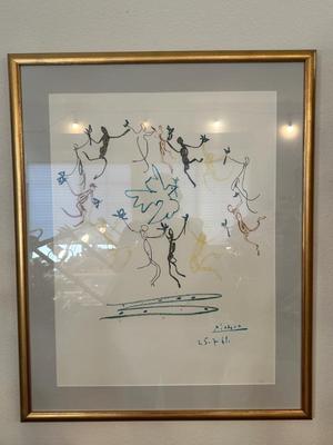 Limited edition Picasso  lithograph