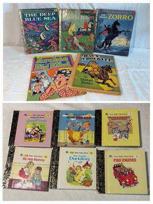 Vintage Golden Books 