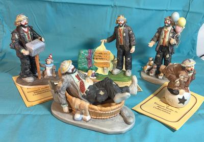 Emmet Kelly Jr Miniature Collectibles