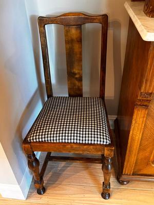 Set of four chairs