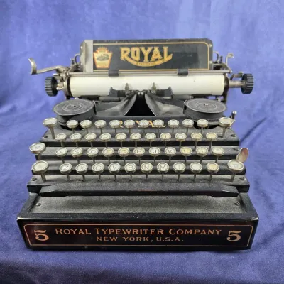 royal typewriter