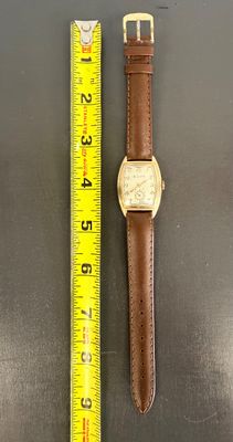 Vintage Bulova Art Deco Tonneau Wristwatch