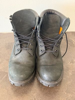 Black Timberland Boots