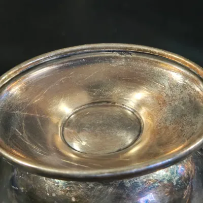LOT 36L: Silver-plated Bowl and More