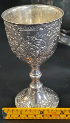 LOT 36L: Silver-plated Bowl and More