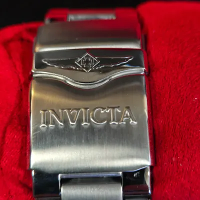 LOT 45L: Invicta Russian Diver GMT Watch, Fossil Aeroflite Watch, Leather Fossil Watch Band, and Invicta Aviator Collection Watch Case