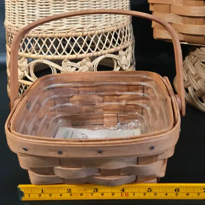 LOT 46L: Collection of Longaberger Baskets and More