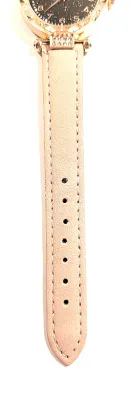 Sale Photo Thumbnail #73: Very Colorful "Glittery" Black Round Dial WATCH with Jeweled Dial Surround + Muted Pink 9" Strap and ROSE GOLD Tone Setting **EXTRA BATTERY INCLUDED**
QUARTZ
Non-rechargeable Battery
Brand: ALPHYNIX
ALL ITEMS SHIPPED FREE