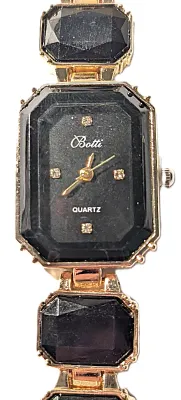 Sale Photo Thumbnail #79: BLACK Long-Style Octagon DIAL WATCH with Beveled Black Rectangle Stones BAND with Push Snap Closure + (2½"  Opening) **EXTRA BATTERY INCLUDED**
QUARTZ
Non-rechargeable Battery
Brand: ALPHYNIX
ALL ITEMS SHIPPED FREE