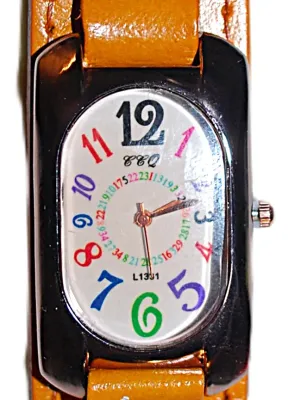 Sale Photo Thumbnail #42: "OLD FASHIONED NUMBERS" OBLONG Dial WATCH with Stitched Orange-Rust Colored Leather 9" Band & Silver Tone Case and Clip**EXTRA BATTERY INCLUDED**

Dial: Analog
Brand: ALPHYNIX
ALL ITEMS SHIPPED FREE