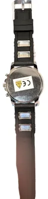 Sale Photo Thumbnail #131: GREEN Triple Dial Inserts WATCH with BAND: (Black/Metal Accents 10") DIAL: (1½", Green + Round) BRAND: (MSCXDK) BATTERY: Button 20 mm  *EXTRA BATTERY INCL.*
ALL ITEMS SHIPPED FREE