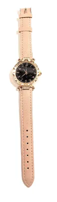 Sale Photo Thumbnail #72: Very Colorful "Glittery" Black Round Dial WATCH with Jeweled Dial Surround + Muted Pink 9" Strap and ROSE GOLD Tone Setting **EXTRA BATTERY INCLUDED**
QUARTZ
Non-rechargeable Battery
Brand: ALPHYNIX
ALL ITEMS SHIPPED FREE