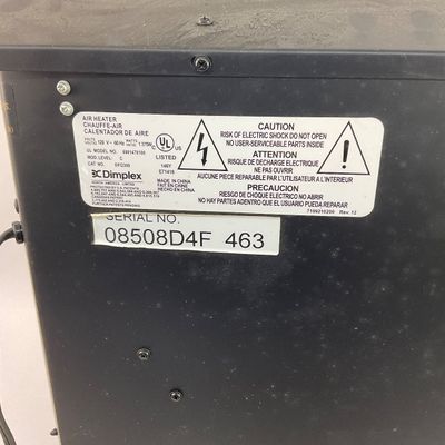 931 Dimplex 23" Electric Log Insert Heater