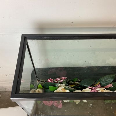 1027 Large 60-Gallon Glass Aquarium Fish Tank
