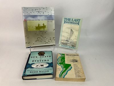 1038 Lot of Local Eastern Shore, MD Waterman and Waterfowling Books