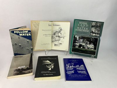 1037 Lot of Local Eastern Shore, MD. Books