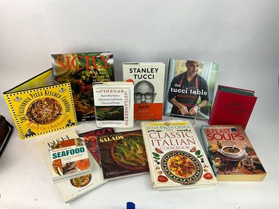 1042 Lot of Italian Cookbooks