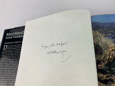 1030 Lot of Signed Maryland Books by Middleton Evans