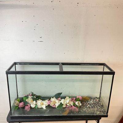 1027 Large 60-Gallon Glass Aquarium Fish Tank
