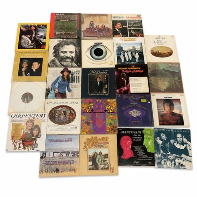 1026 Large Collection of Vintage Vinyl Records – Rock, Folk, Pop, Jazz & Classical
