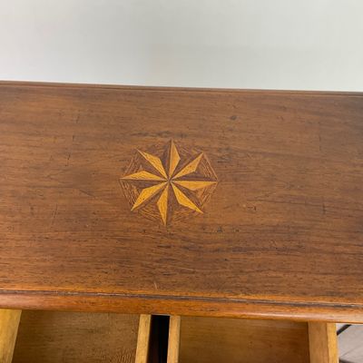 991 Antique Inlaid 5 Drawer Valuables Chest