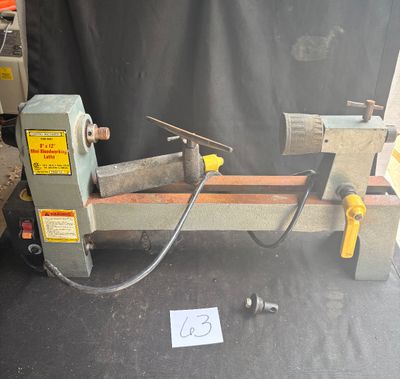 Central Machinery 8" x 12" mini woodworking lathe