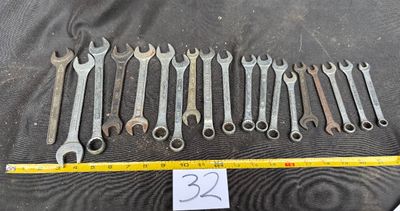 Metric Wrench Lot