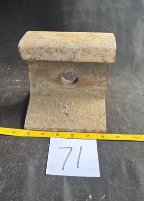 heavy-duty railroad track