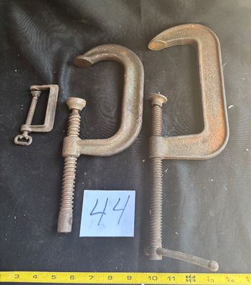 vintage C-clamps