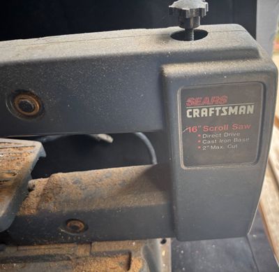vintage Craftsman 16-inch scroll saw