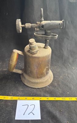 vintage brass blow torch