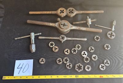 vintage tap and die set