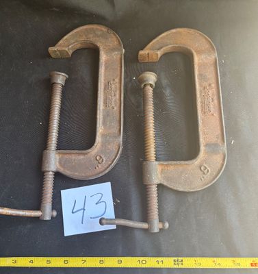 Jorgensen vintage 6-inch C-clamps