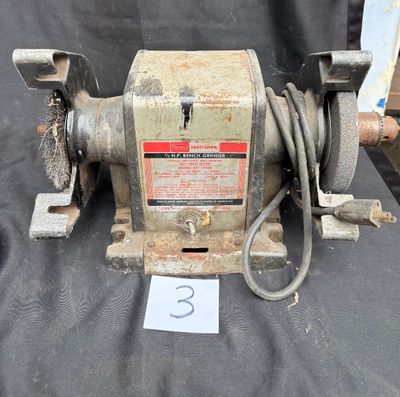 Sears Craftsman 1/3 HP Bench Grinder