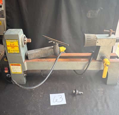 Central Machinery 8" x 12" mini woodworking lathe