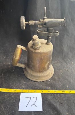 vintage brass blow torch