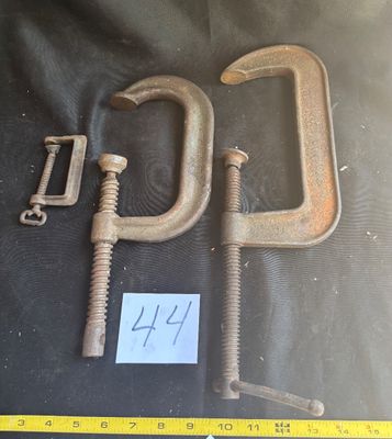 vintage C-clamps