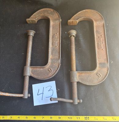 Jorgensen vintage 6-inch C-clamps