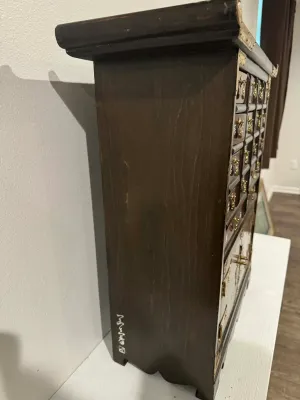Korean Style Apothecary Cabinet with 18 Drawers & Lower Cabinet