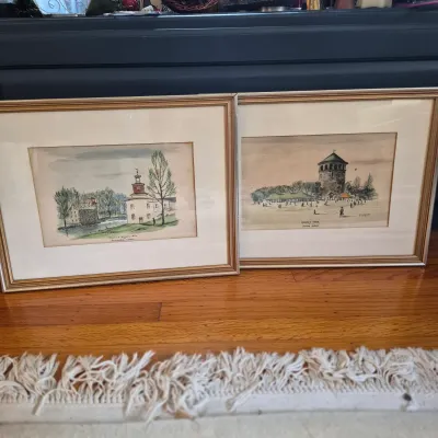 LOT 348L: Delaware Hand Colored Prints by F.H.Jefferis